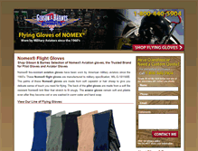 Tablet Screenshot of nomexgloves.com